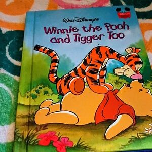 Disney Winnie the Pooh and Tigger Too Storybook - Orange and Yellow